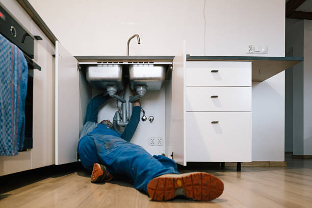 Professional Plumbing technician working in Leonardsville, NY